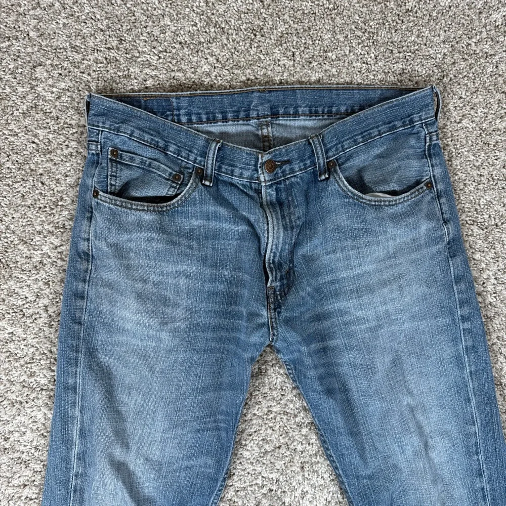 Levi's 527 Jeans Mens‎ 36x32 Blue Slim Bootcut Medium Wash Denim